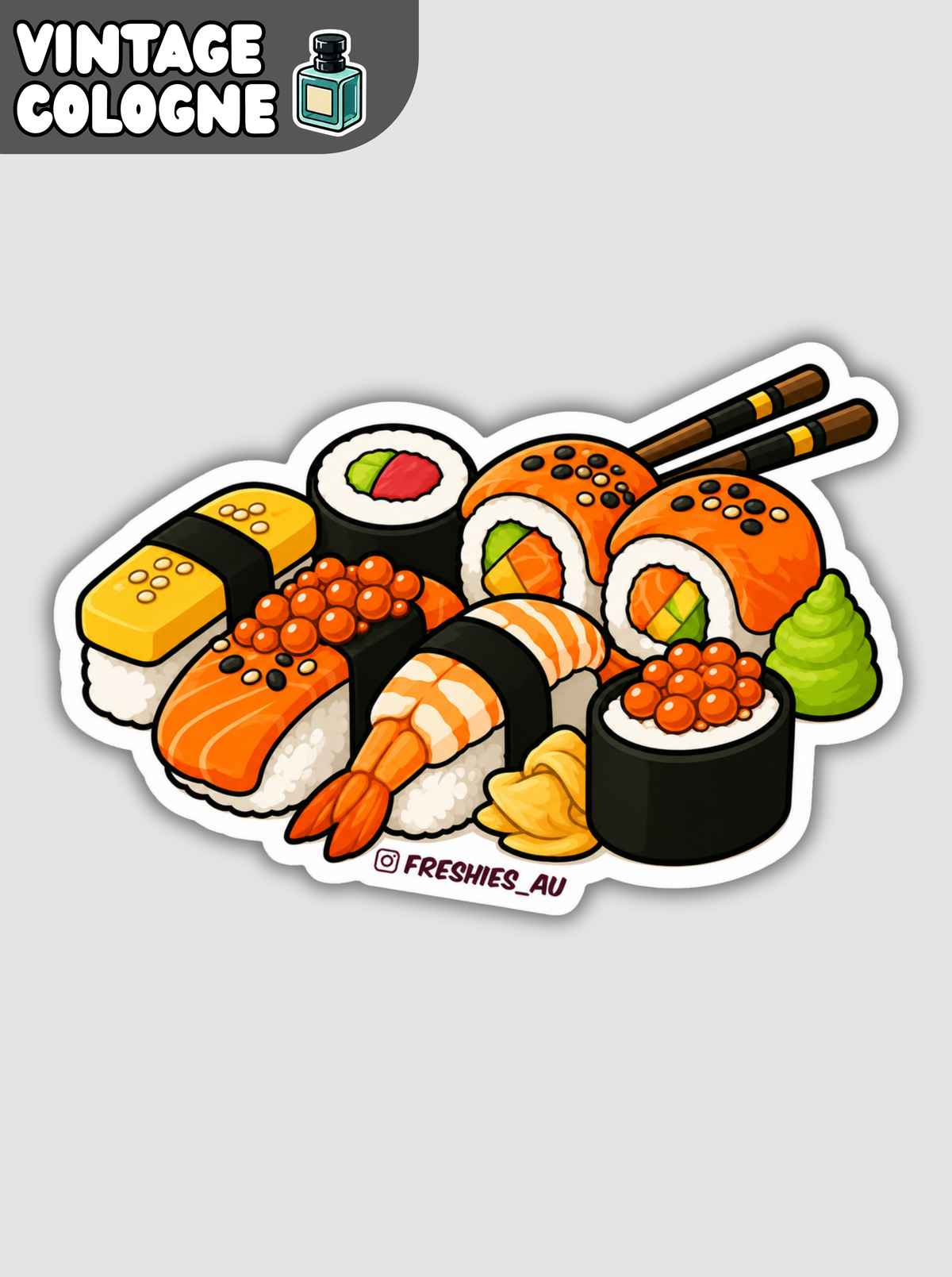 THE SUSHI SPREAD