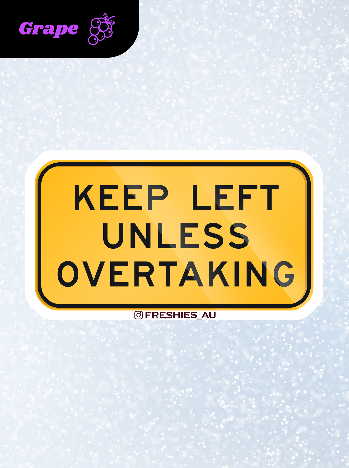 KEEP LEFT