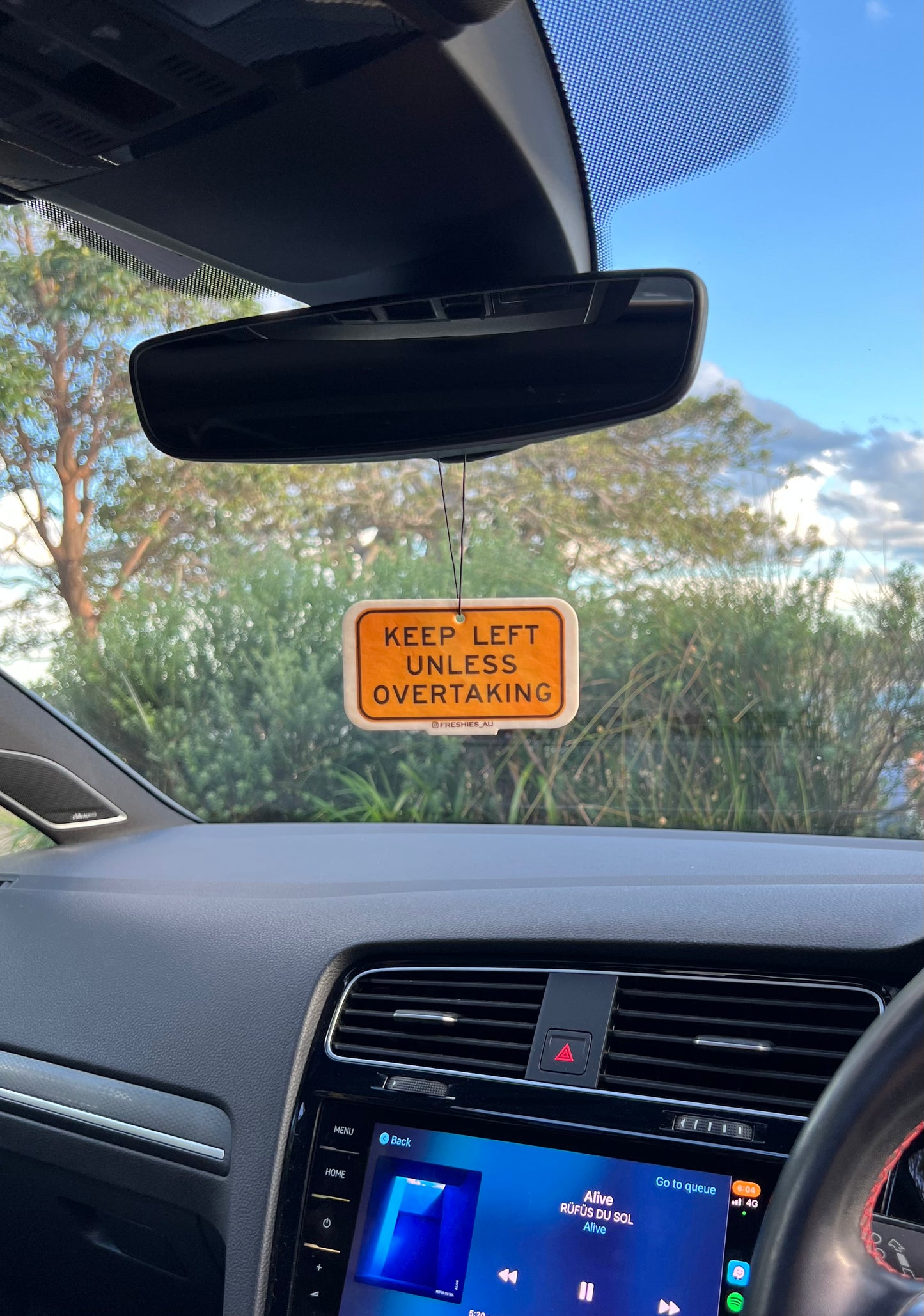 KEEP LEFT